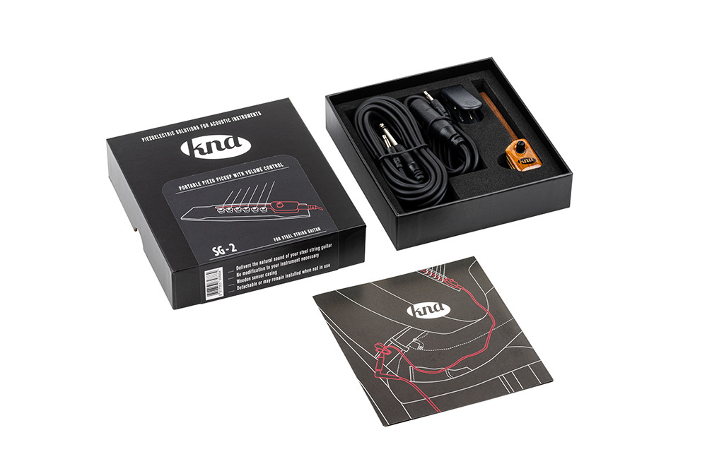 KNA SG2 Bridge piezo pickup for steel string Acoustics