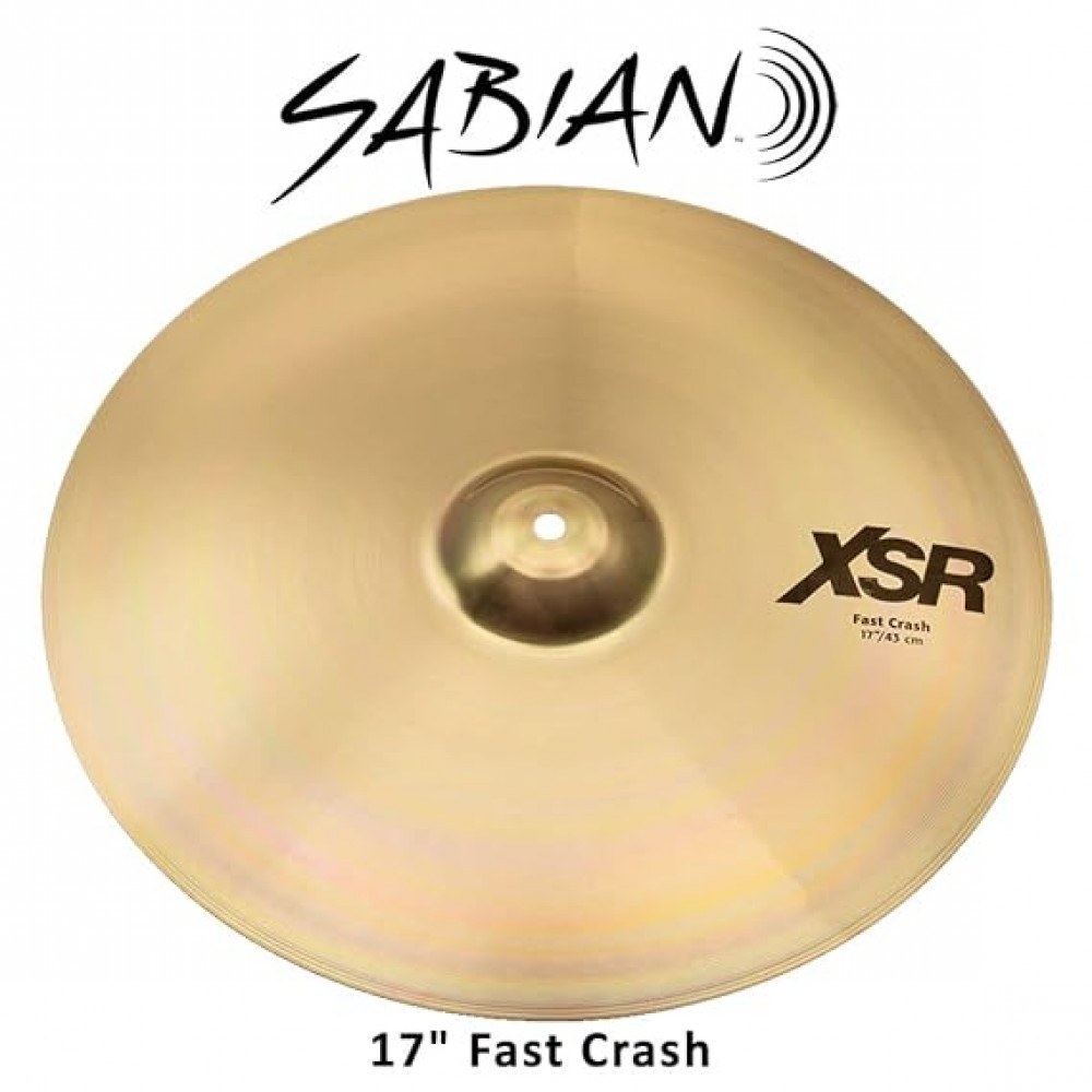 Sabian XSR1707B 17" Series Fast Crash Cymbal