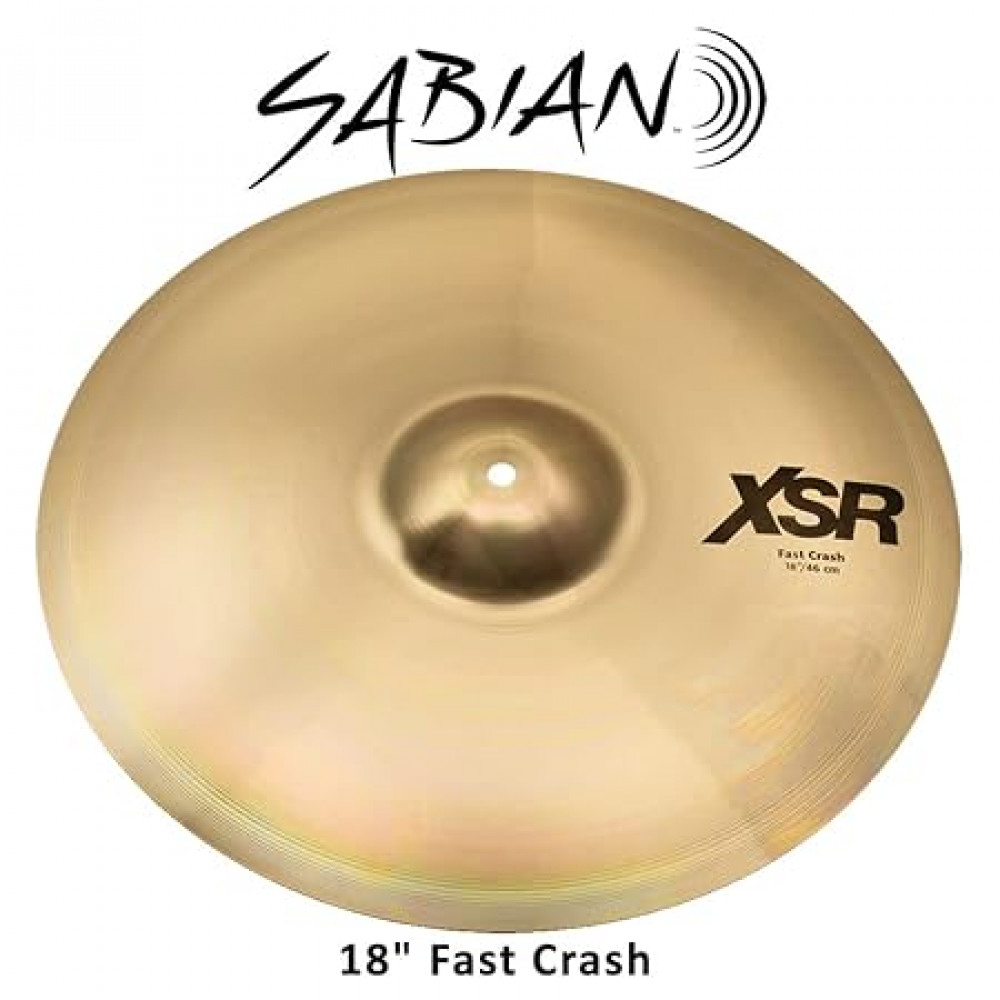 Sabian XSR1807B 18" Series Fast Crash Cymbal