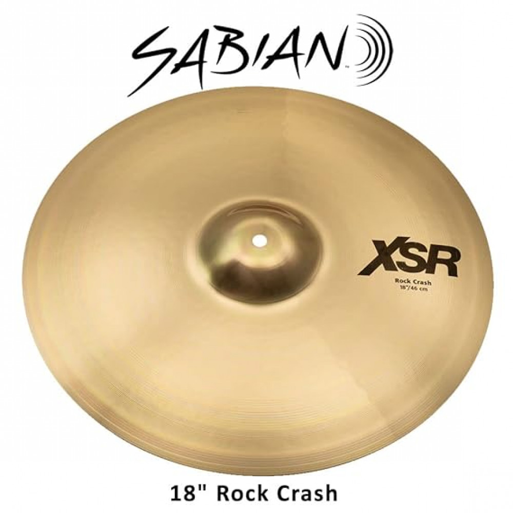 Sabian XSR1809B 18" Series Rock Crash Cymbal