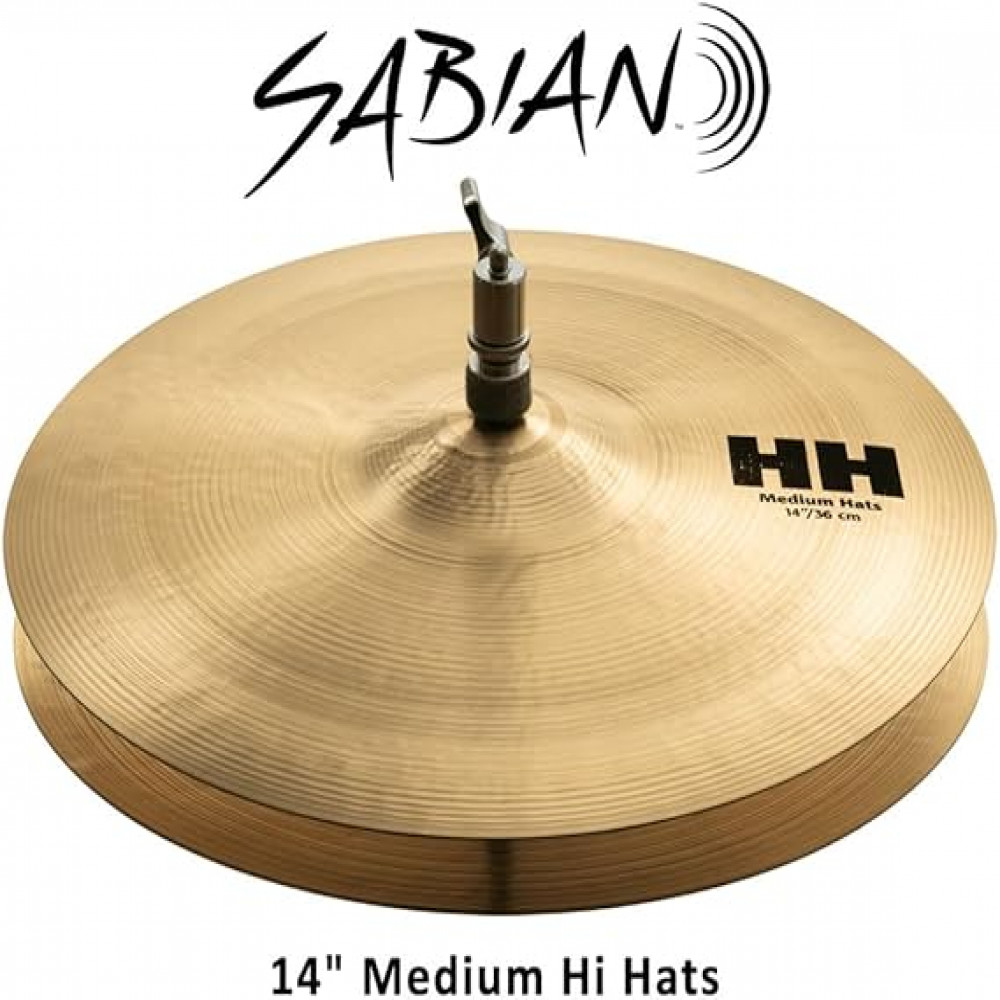 Sabian 11402B HH 14" Series Medium Hi Hats Cymbal