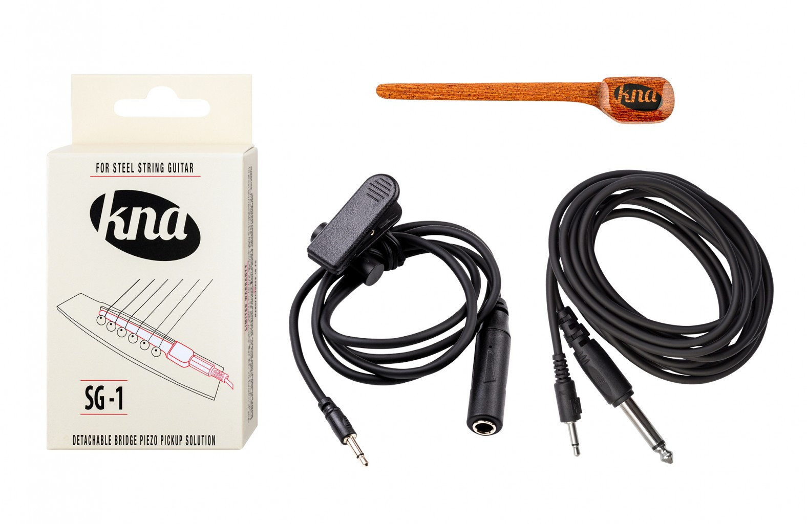 KNA SG1 Portable piezo Pickup for Steel Strings