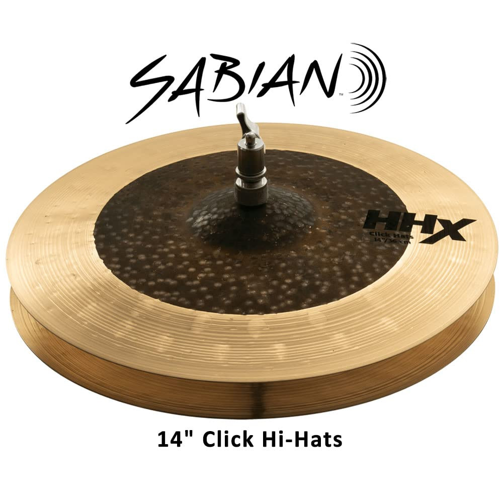 Sabian 11402XNC HHX 14" Series Click Hi Hats Cymbal