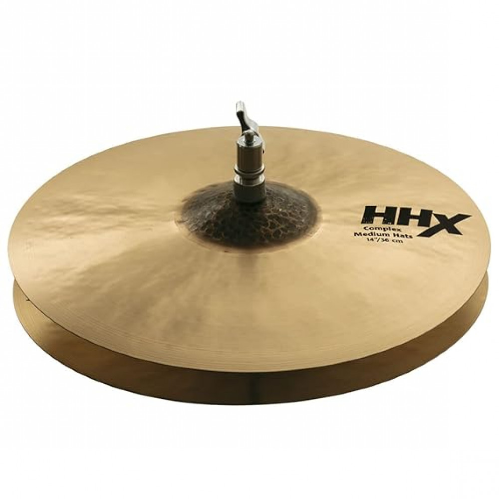 Sabian 11402XCN HHX 14" Series Complex Medium Hi Hats Cymbal