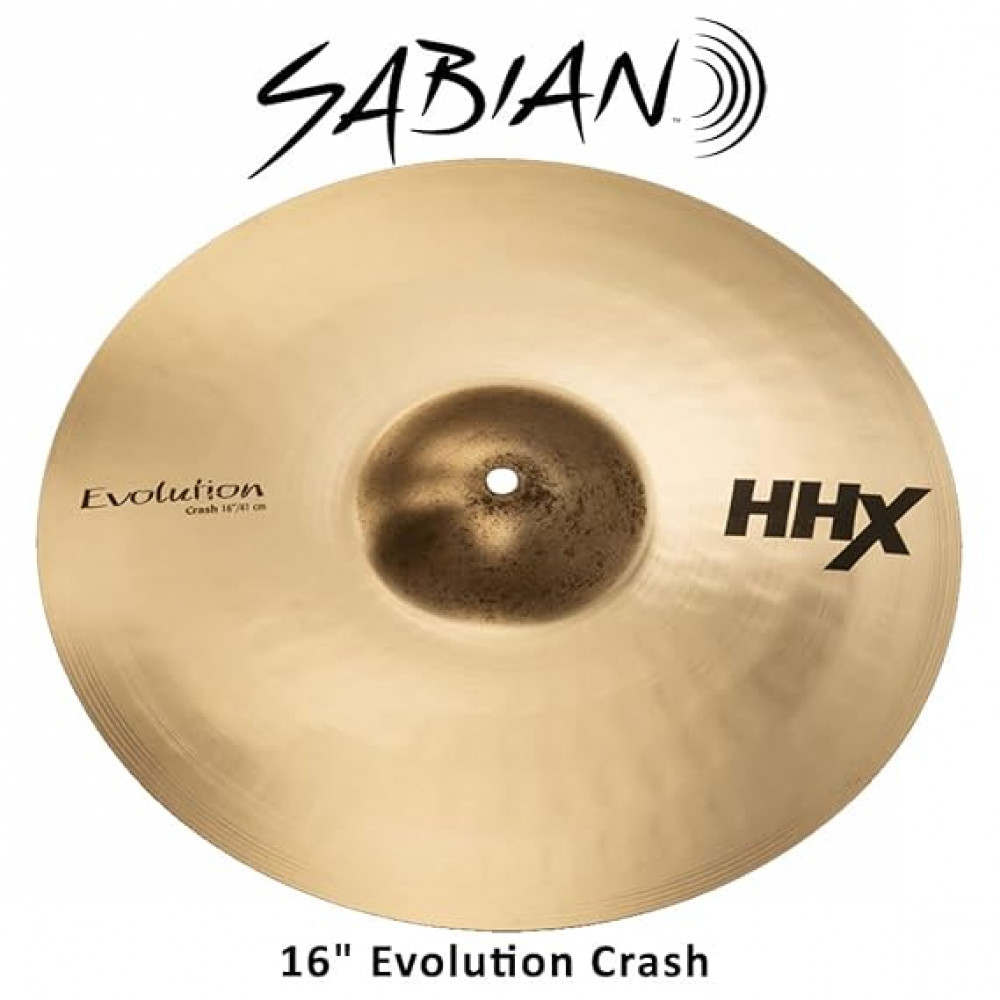 Sabian 11606XEB HHX 16" Series Evolution Crash Cymbal