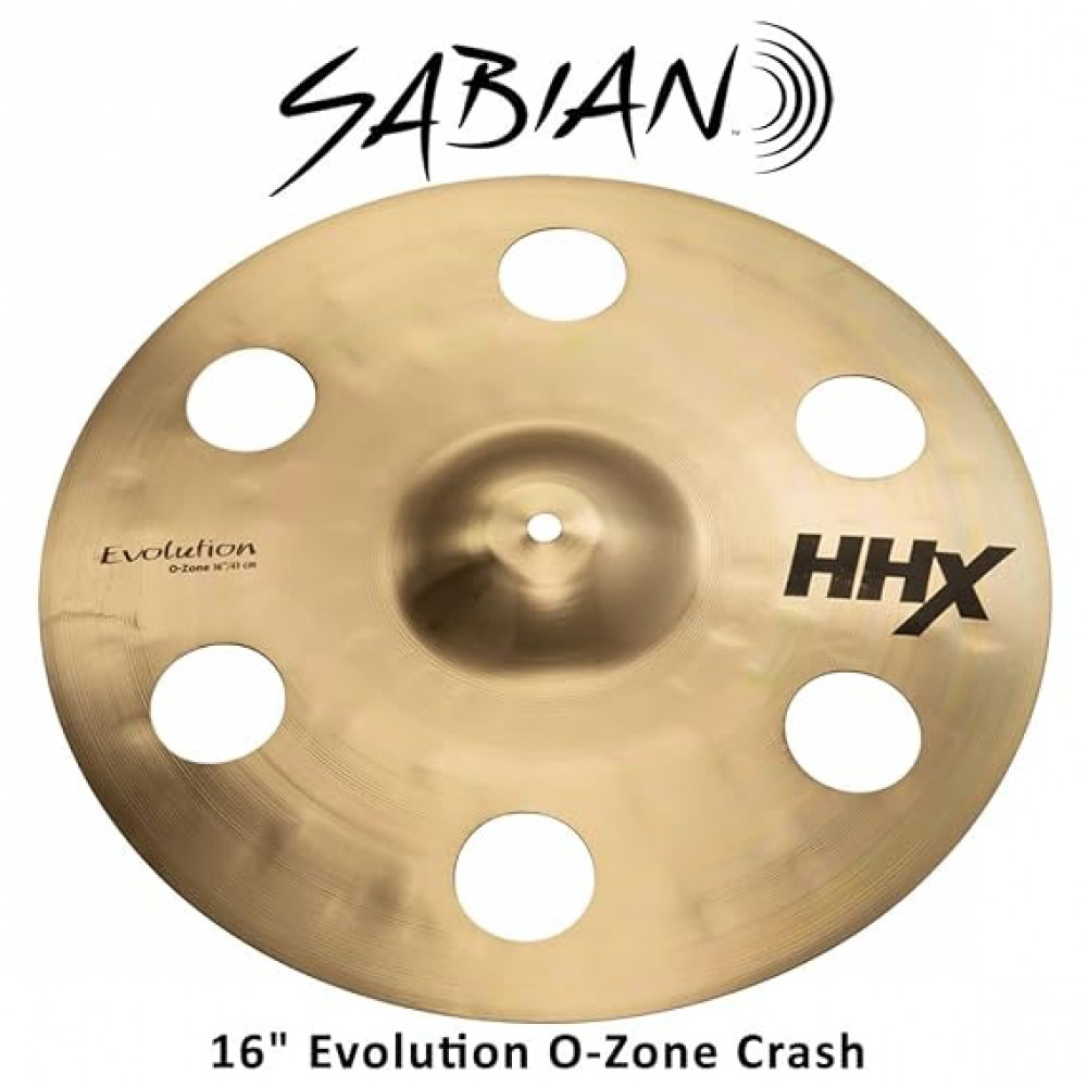Sabian 11600XEB HHX 16" Series Evolution Ozone Crash Cymbal