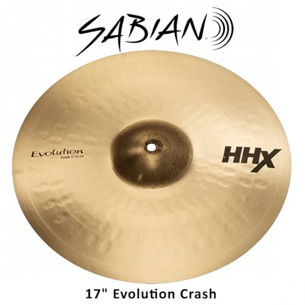 Sabian 11706XEB HHX 17" Series Evolution Crash Cymbal