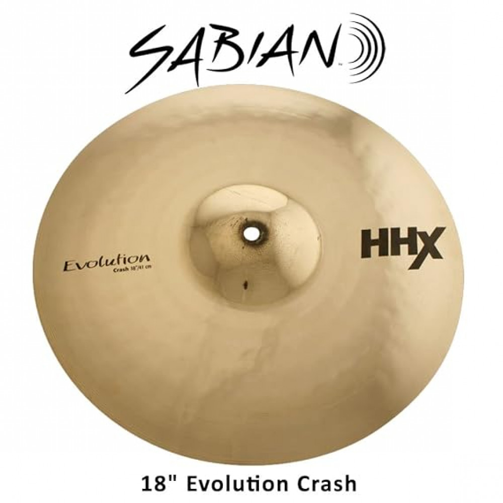 Sabian 11806XEB HHX 18" Series Evolution Crash Cymbal