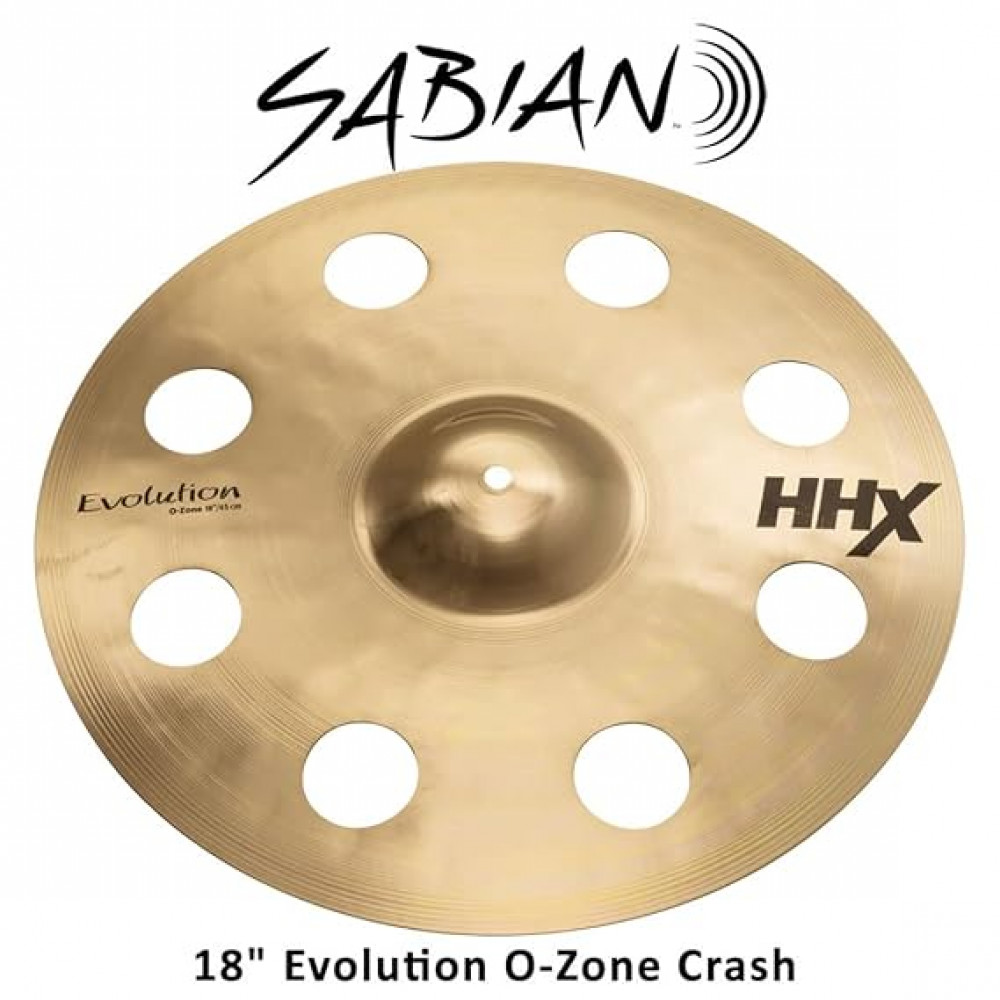 Sabian 11800XEB HHX 18" Series Evolution Ozone Crash Cymbal