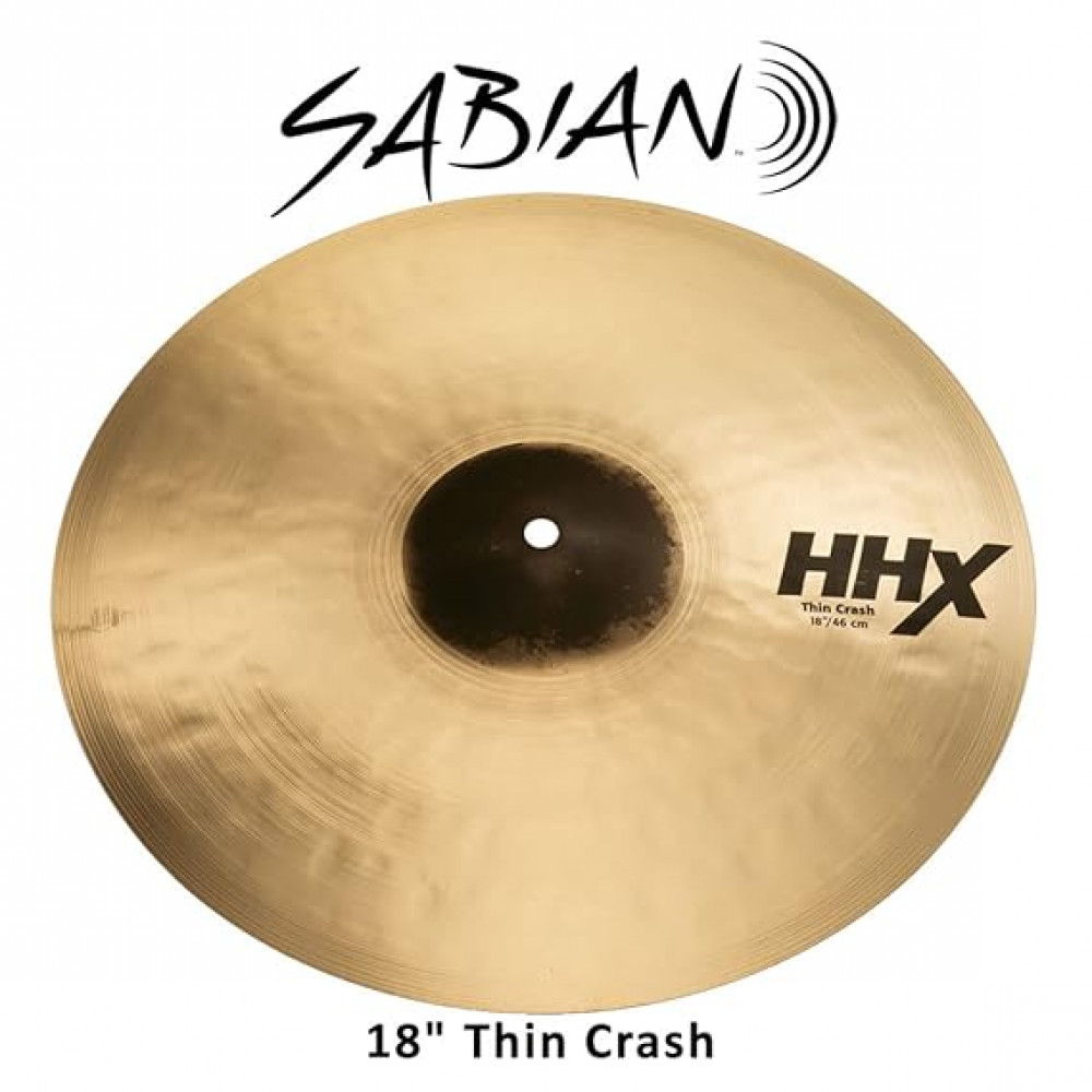 Sabian 11806XTB HHX 18" Series Thin Crash Cymbal