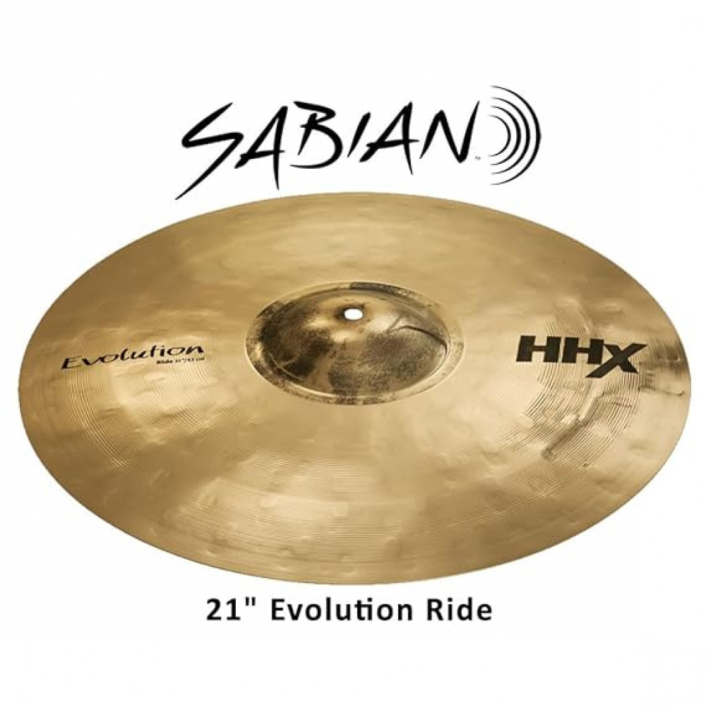 Sabian 12112XEB HHX 21" Series Evolution Ride Cymbal
