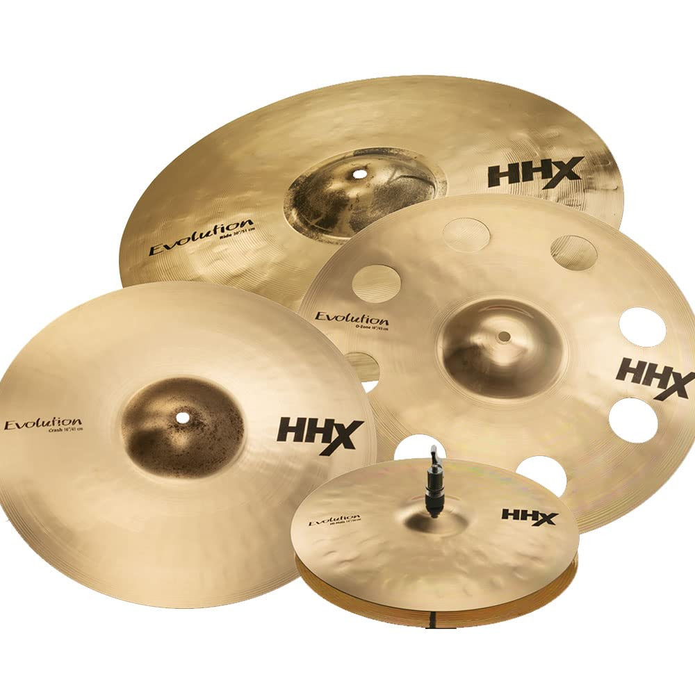 Sabian 15005XEBP HHX 14HH/16C/20R+18C Series Evolution Promotional Set Cymbal