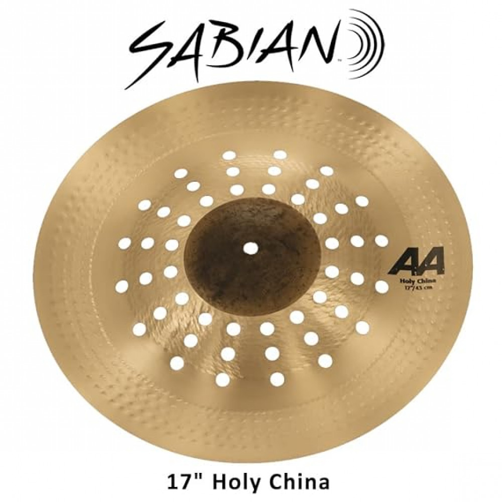 Sabian 21716CSB AA 17" Series Holy China Cymbal