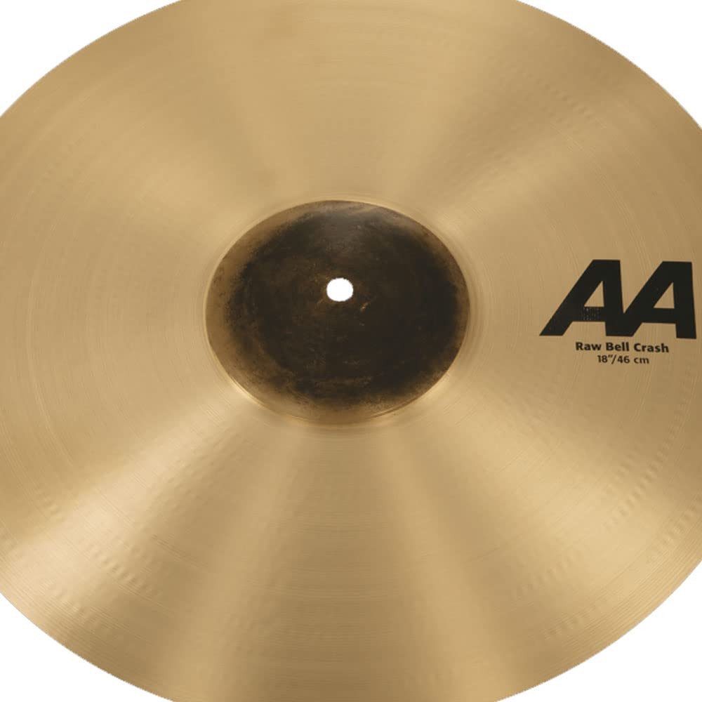 Sabian 2180772 AA 18" Series Raw Bell Crash Cymbal