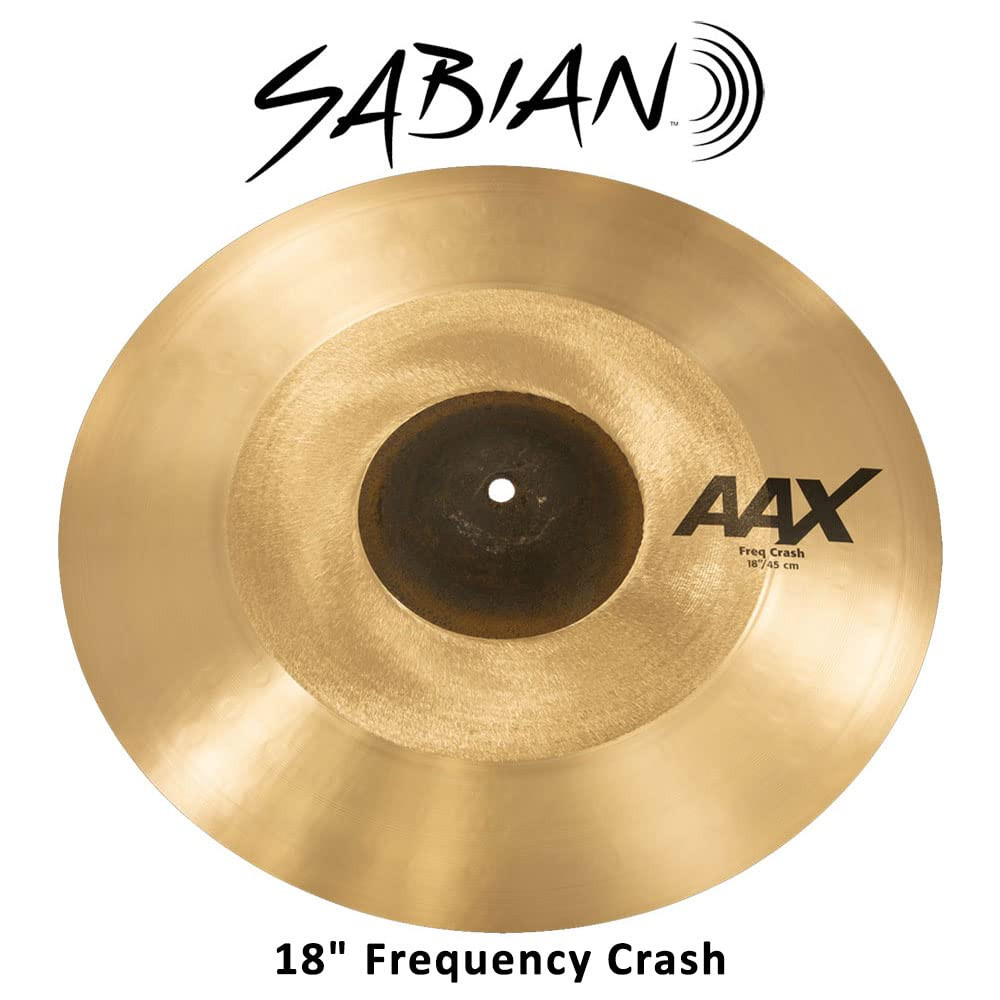 Sabian 218XFC AAX 18" Series Frequency Crash Cymbal