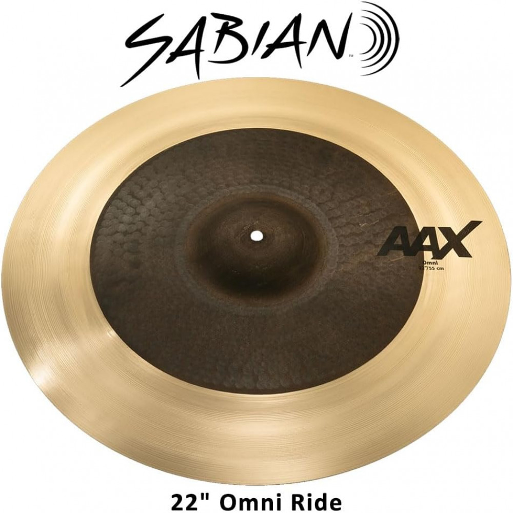 Sabian 222OMX AAX 22" Series Omni Ride Cymbal