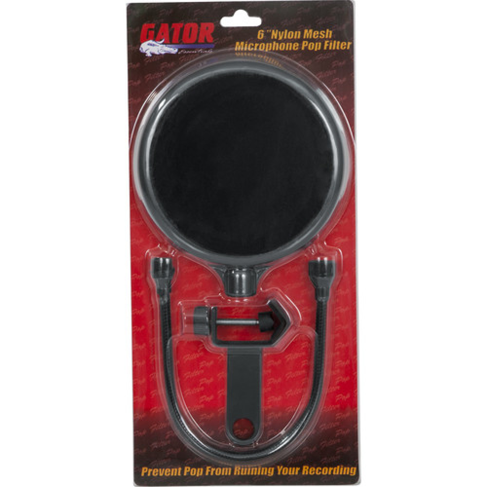 Gator GM-POP-FILTER 6" Nylon Pop Filter