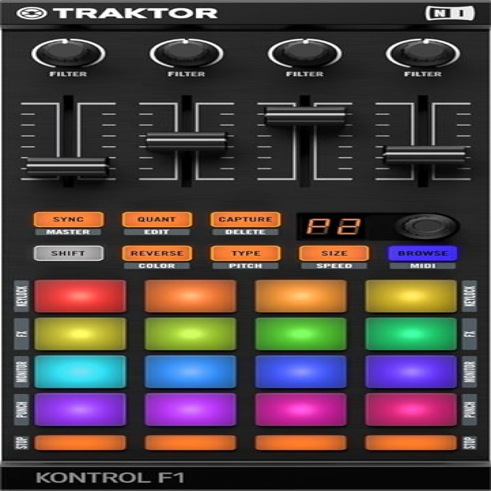 Native Instruments Traktor Kontrol F1 DJ Controller