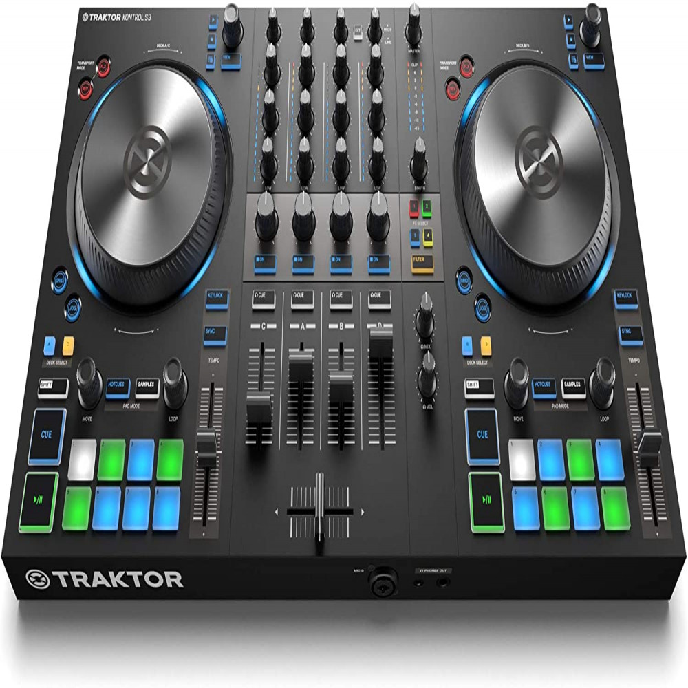 Native Instruments Traktor Kontrol S3 4-Channel, 4 DJ Controller