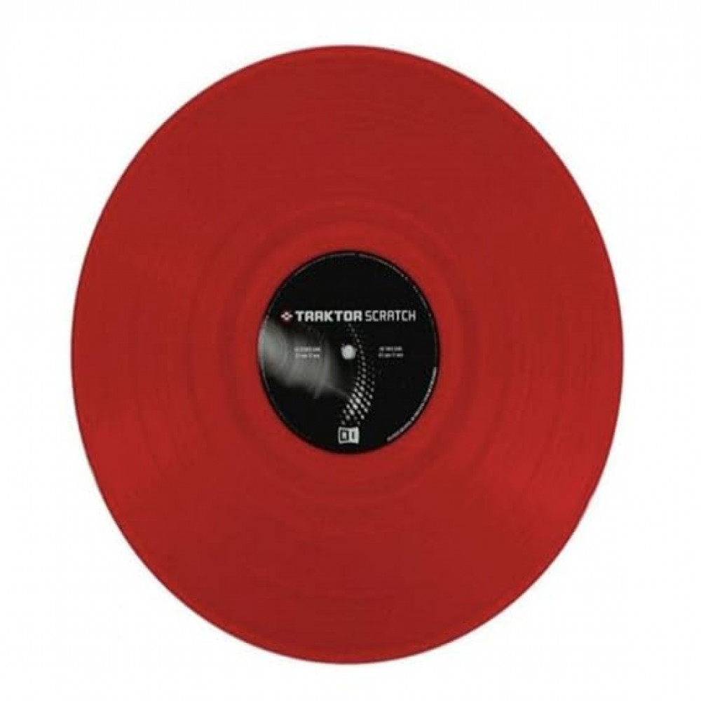 Native Instruments Traktor Scratch Control Vinyl MK2 Red