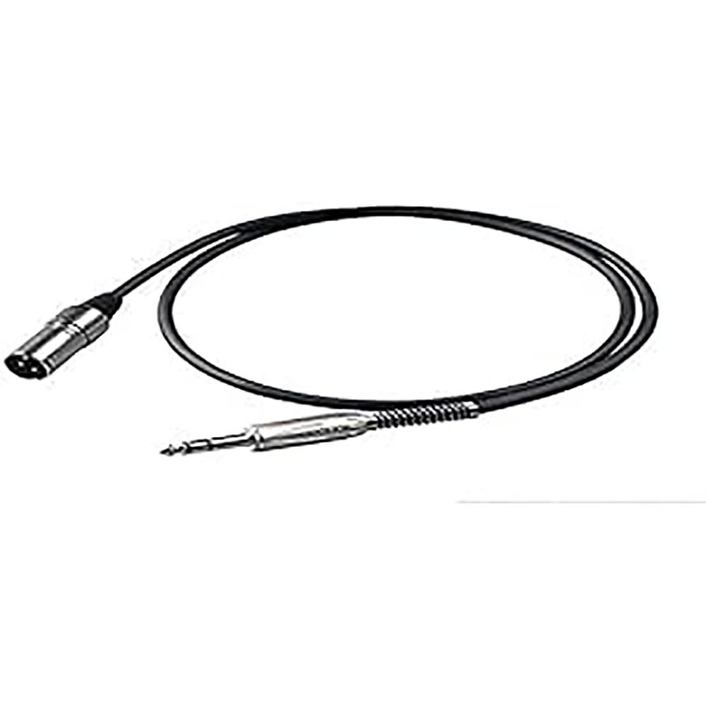 Proel BULK230LU10 (6.35 mm Male XLR 3-pin Female 10 M) Audio Cable Black