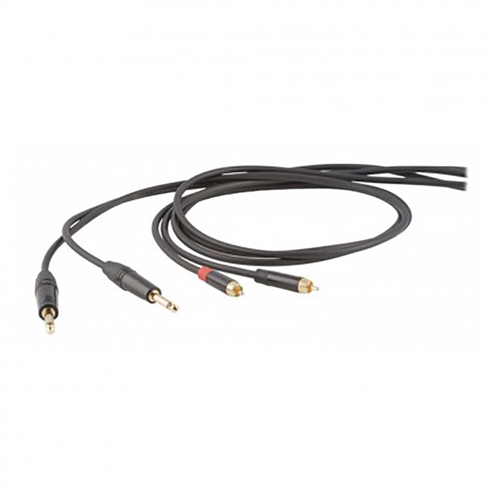 Proel DHS535LU5 2 X 6.3mm Mono To 2 X RCA Plug - 5Meter