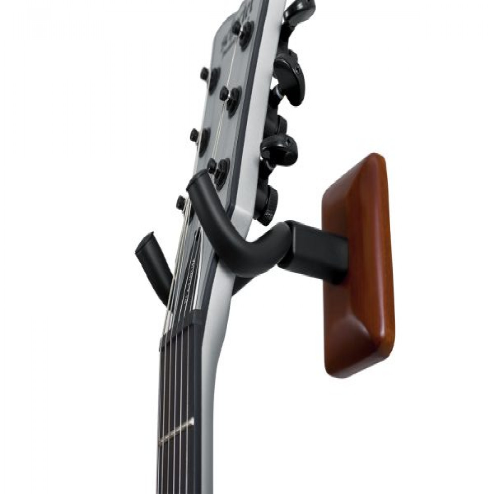 Gator Frameworks GFW-GTR-HNGRMHG Mahogany Wall Mount Guitar Hanger