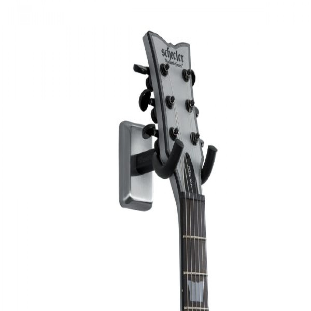 Gator Frameworks GFW-GTR-HNGRSCH Chrome Wall Mount Guitar Hanger