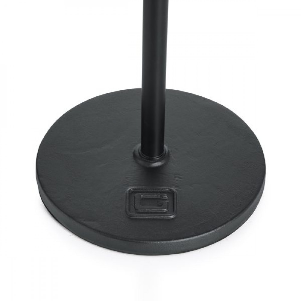 Gator Frameworks GFW-MIC-1000 Standard 10″ Round Base Mic Stand