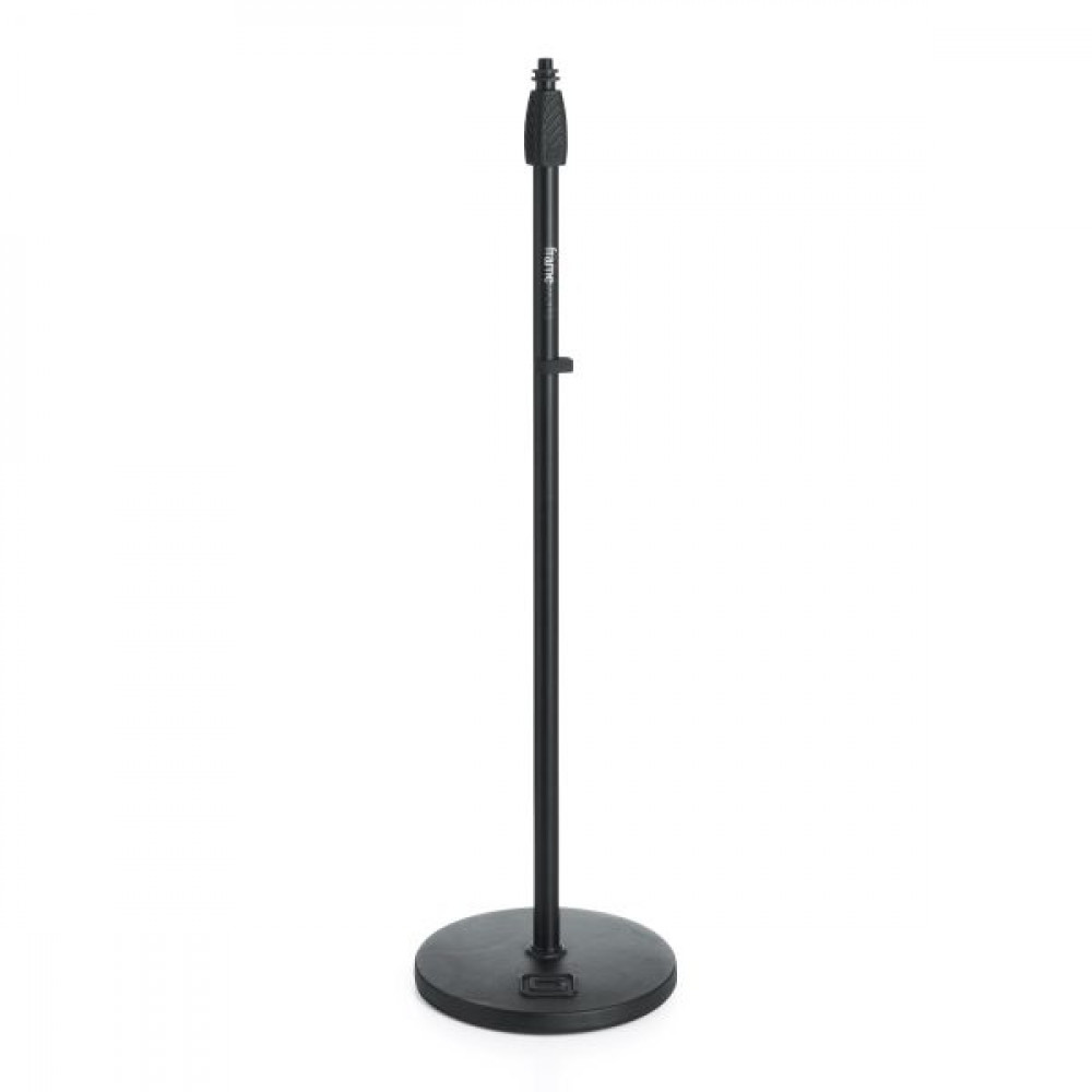 Gator Frameworks GFW-MIC-1000 Standard 10″ Round Base Mic Stand
