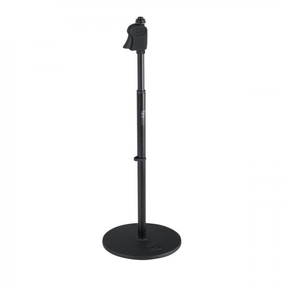 Gator Frameworks GFW-MIC-1001 Deluxe 10″ Round Base Mic Stand