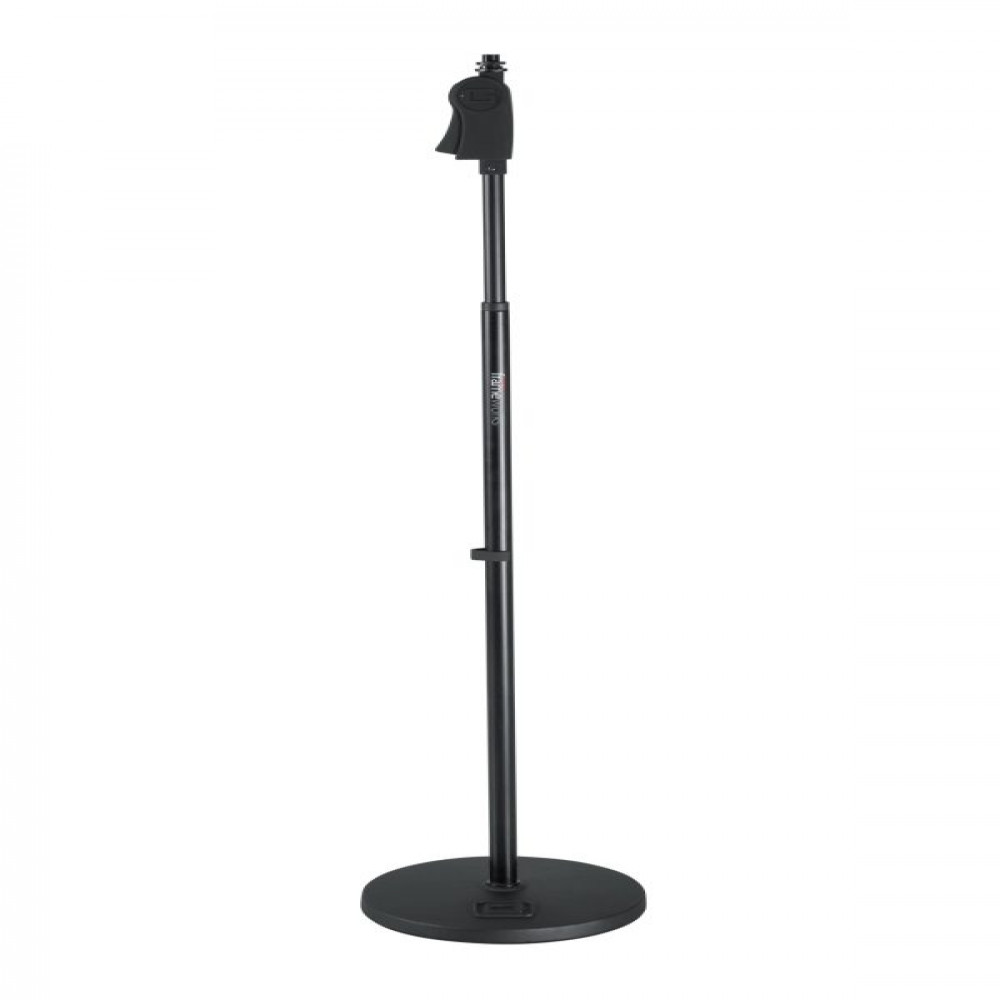 Gator Frameworks GFW-MIC-1001 Deluxe 10″ Round Base Mic Stand