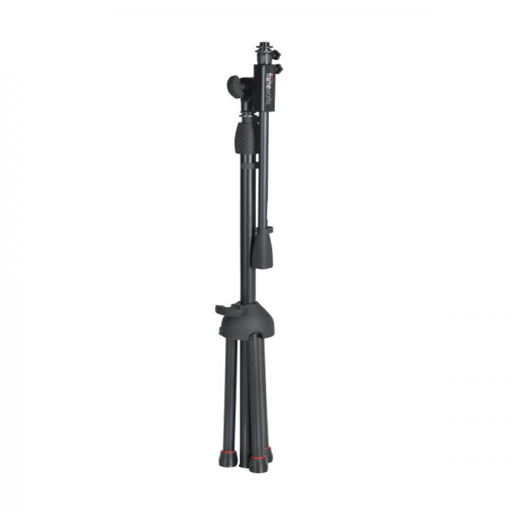 Gator Frameworks GFW-MIC-2020 Standard Tripod Mic Stand With Telescoping Boom