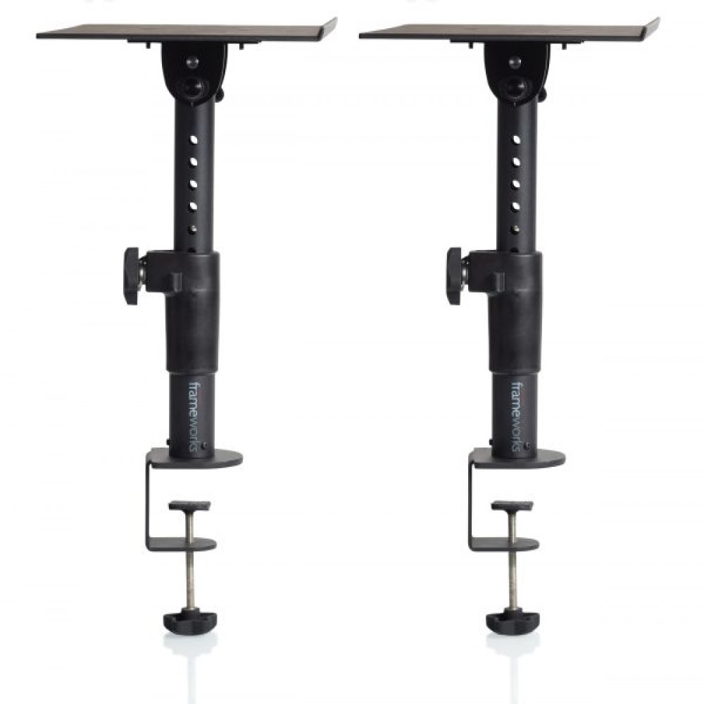 Gator Frameworks GFW-SPK-STMNDSKCMP Clamp-On Studio Monitor Stand