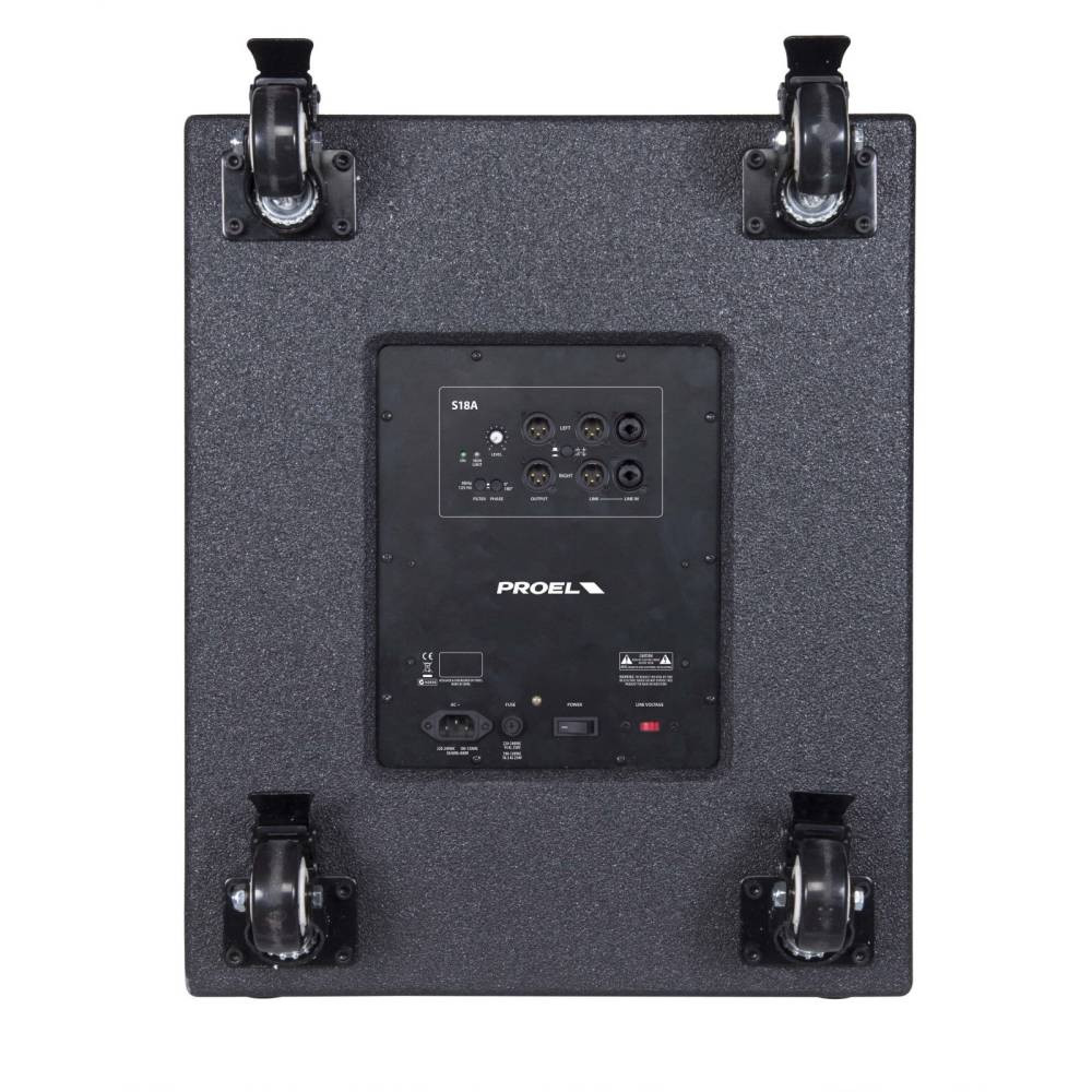 Proel S18A Active Hybrid Band Pass Sub Woofer