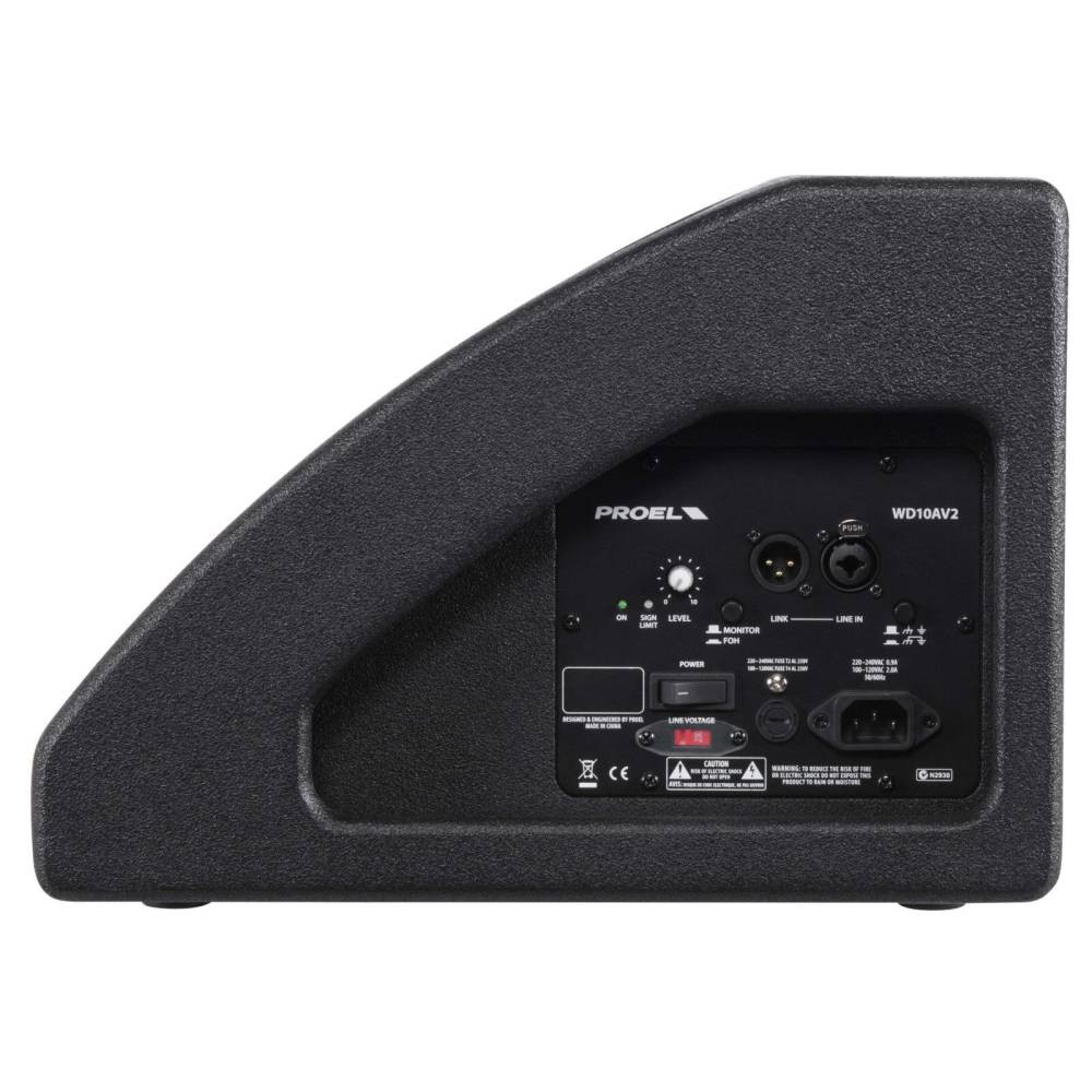 Proel WD10AV2 Active 2-way Coaxial Stage Monitor
