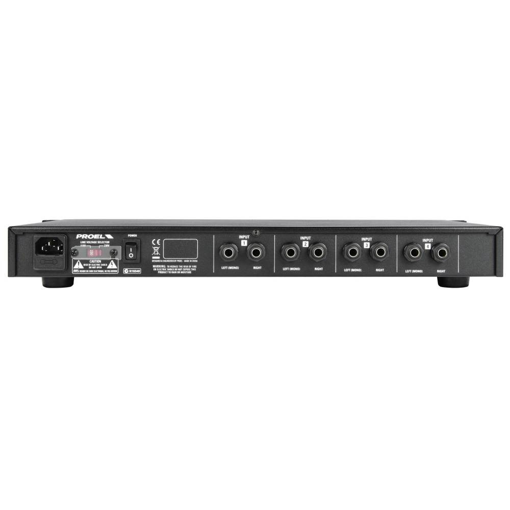 Proel HPAMP106 6 Independent High Power Headphone Amplifier