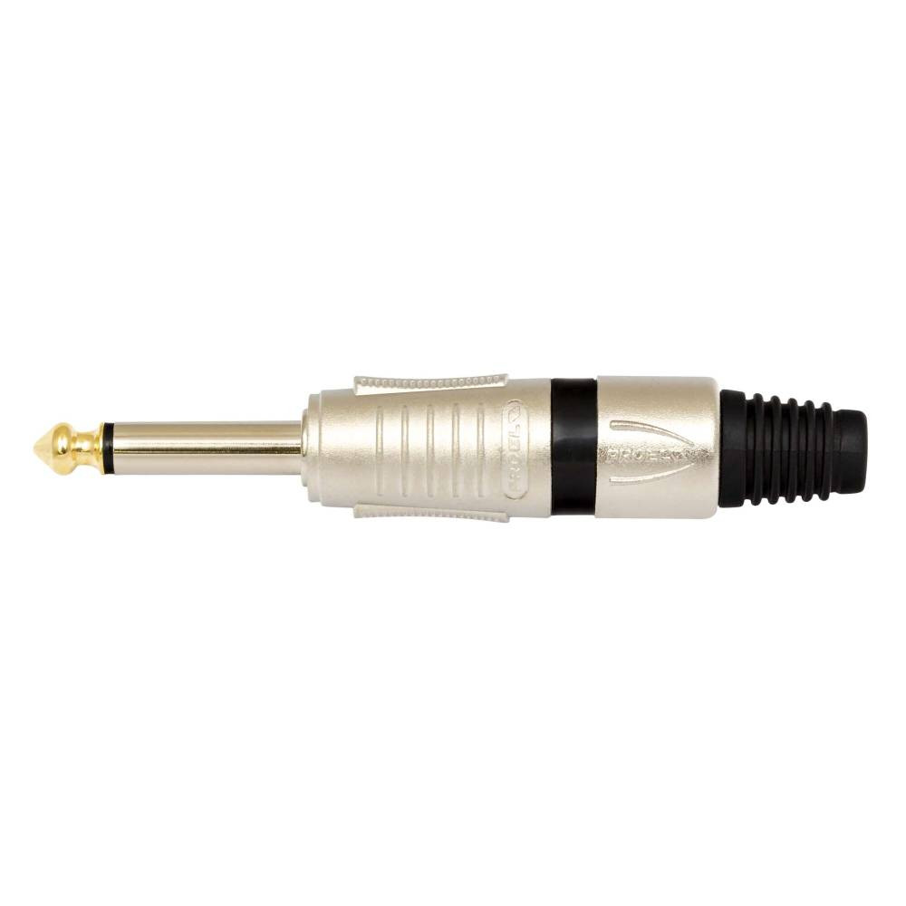 Proel S2CPROBK Professional 6.3 mm - 1/4” Mono Jack Plug
