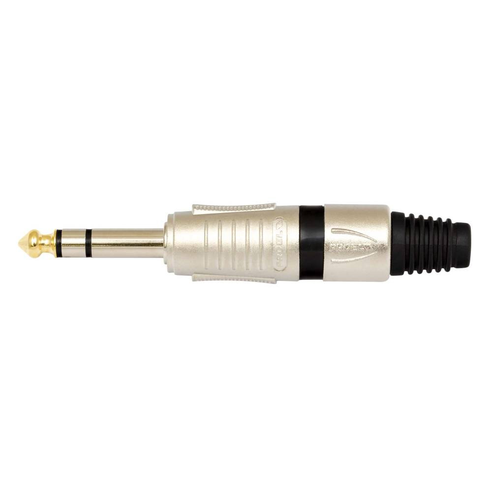 Proel S3CPROBK Professional 6.3 mm - 1/4” Stereo Jack Plug