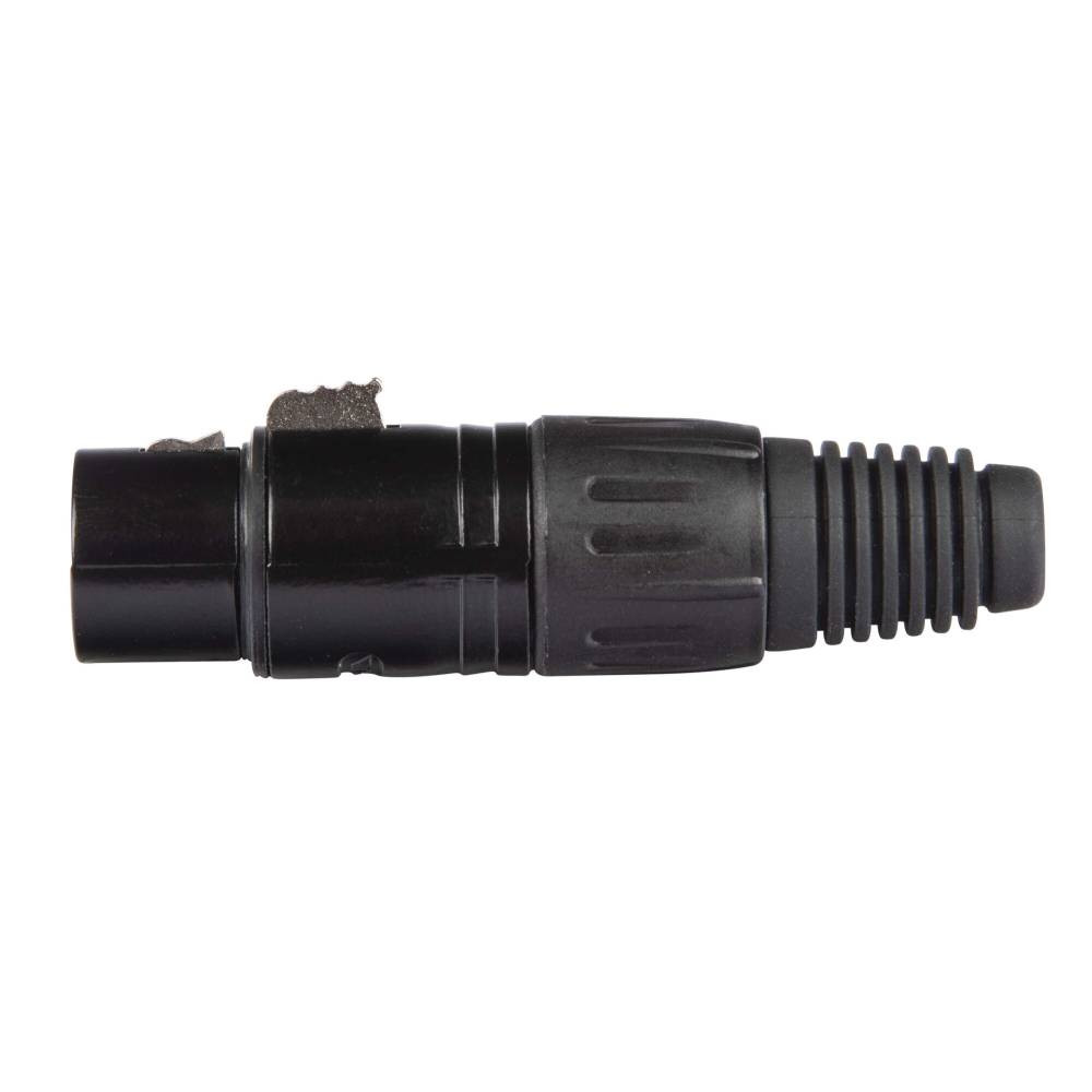 Proel XLR3FVBK 3-Pole XLR Cable Mount Female Socket
