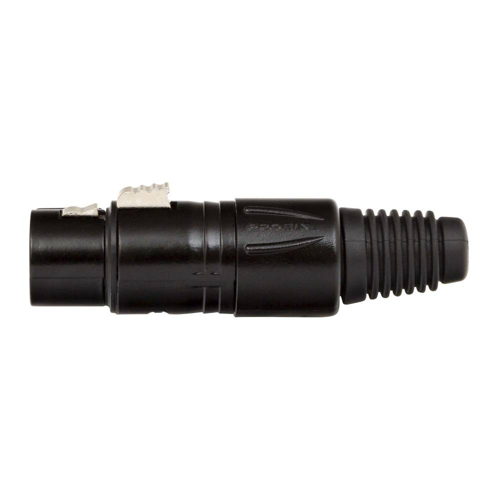 Proel XLR3FVPRON 3-Pole XLR Cable Mount Female Black Socket