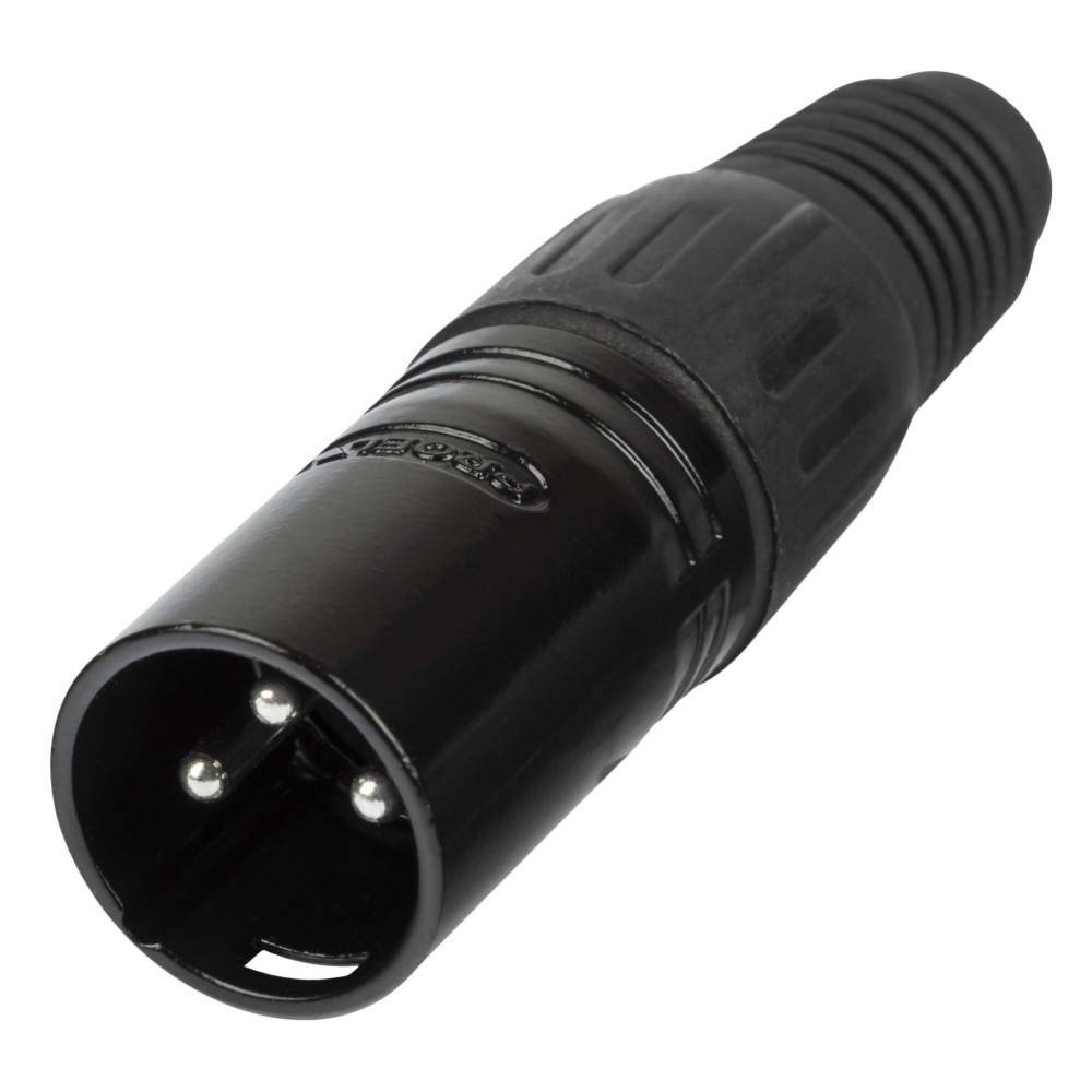 Proel XLR3MVBK 3-Pole XLR Cable Mount Male Socket