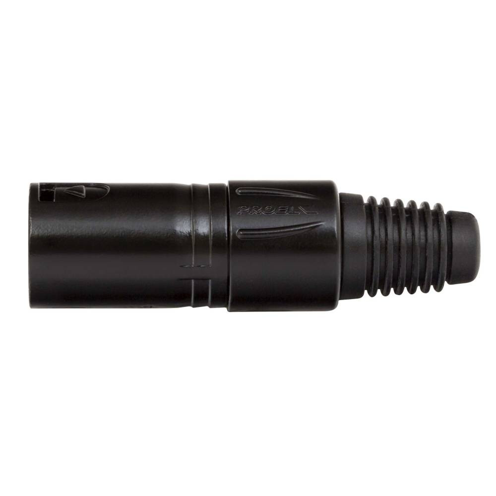Proel XLR3MVPRON 3-Pole XLR Cable Mount Male Black Socket