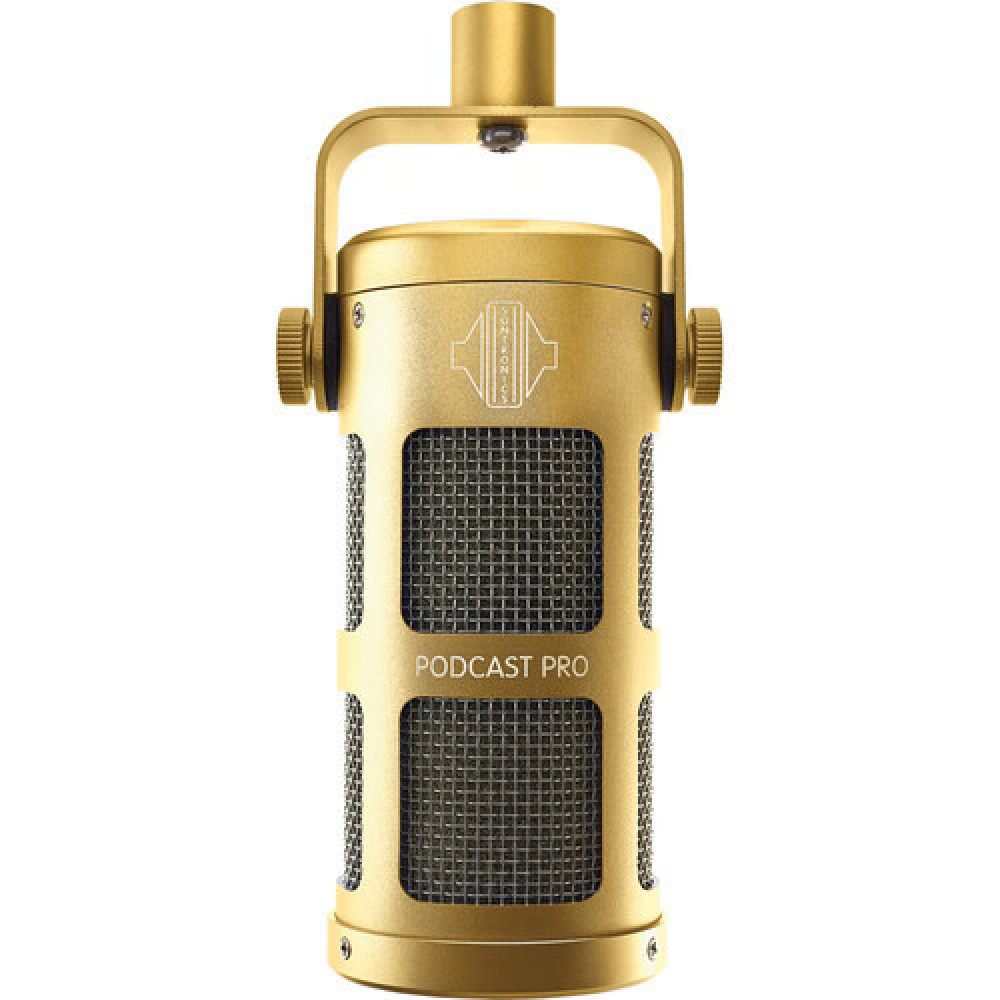 Sontronics Podcast Pro (GOLD) Supercardioid Dynamic Microphone