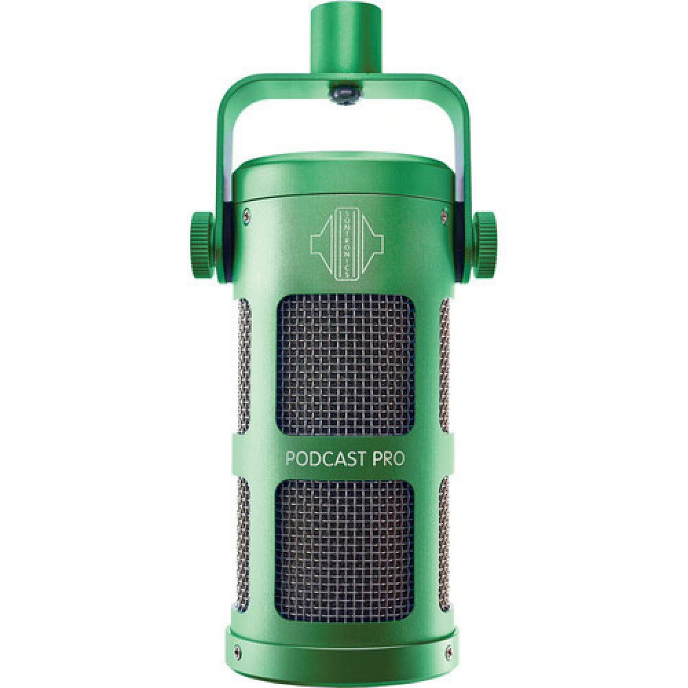 Sontronics Podcast Pro (GREEN) Supercardioid Dynamic Microphone