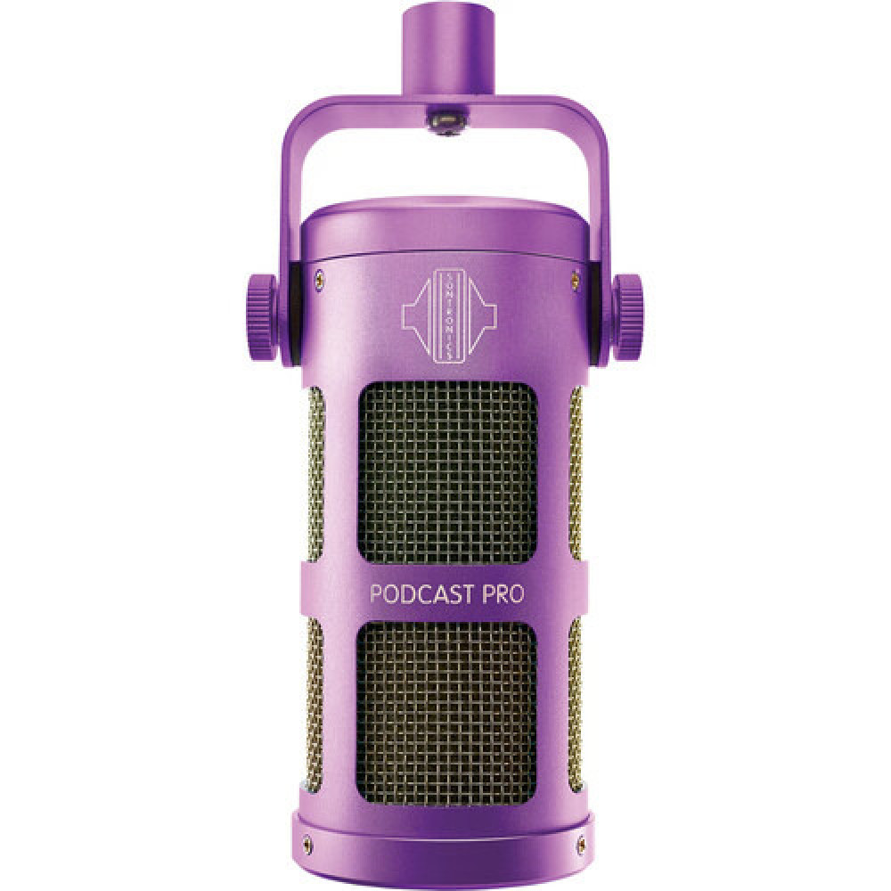 Sontronics Podcast Pro (PURPLE) Supercardioid Dynamic Microphone