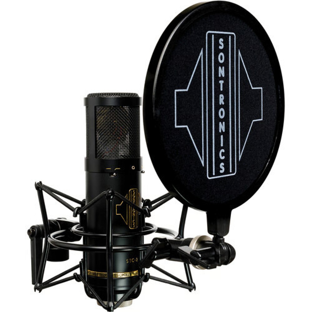 Sontronics STC-2 Pack (BLACK) Cardioid Condenser Microphone with Accessories