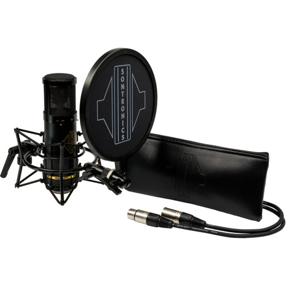 Sontronics STC-2 Pack (BLACK) Cardioid Condenser Microphone with Accessories