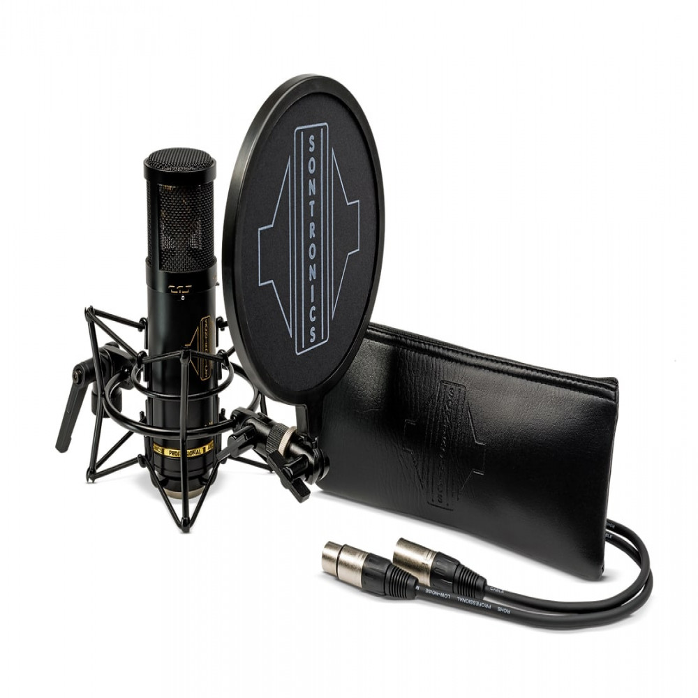 Sontronics STC-3X Pack (BLACK) 3 Pattern Large Diaphragm Condenser Mic Pack