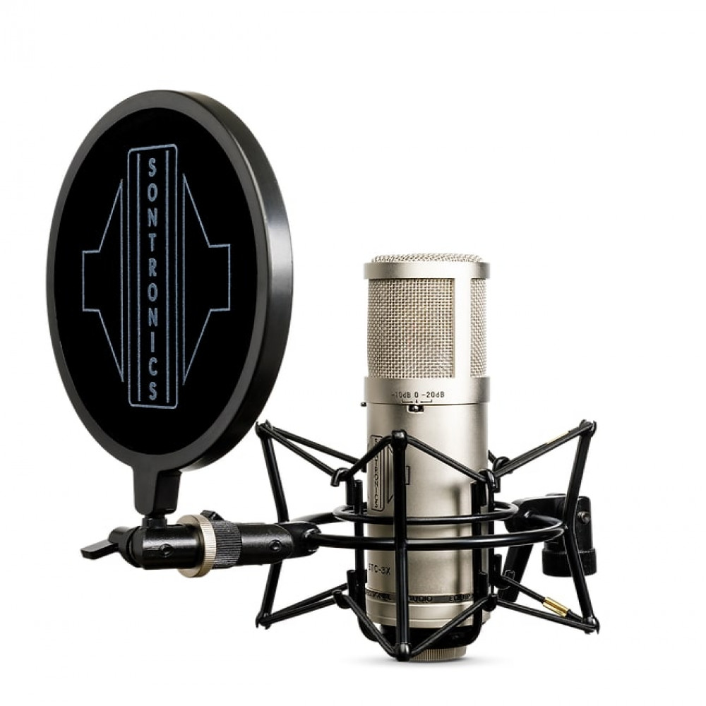 Sontronics STC-3X Pack (SILVER) 3 Pattern Large Diaphragm Condenser Mic Pack